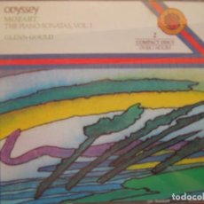 CDs de Música: MOZART THE PIANO SONATAS VOL 1 - GLEN GOULD - 2CD,S +LIBRETO - ODYSSEY. Lote 295457873