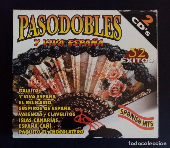 Music CDs: Pasodobles y Viva Espa&ntilde;a - 32 &Eacute;xitos - 2xCD's 2001