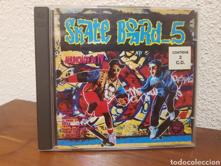 CDs de m&uacute;sica: CD SKATE BOARD 5 DOBLE CD - Foto 1