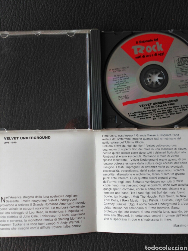 CDs de m&uacute;sica: LOU REED CON VELVET UNDERGROUND - Foto 4