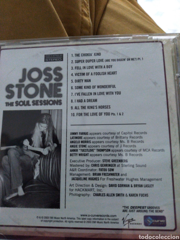 CDs de m&uacute;sica: JOSS STONE THE SOUL SESSIONS CD - Foto 1