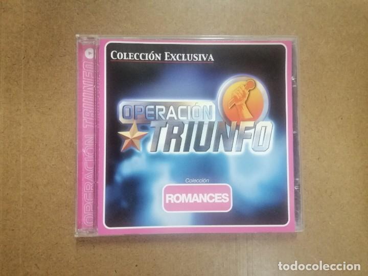 CDs de m&uacute;sica: OPERACI&Oacute;N TRIUNFO - ROMANCES - CD - Foto 1