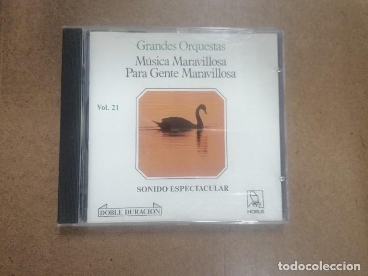 CD di Musica: M&Uacute;SICA MARAVILLOSA PARA GENTE MARAVILLOSA - GRANDES ORQUESTAS VOLUMEN 21 - CD