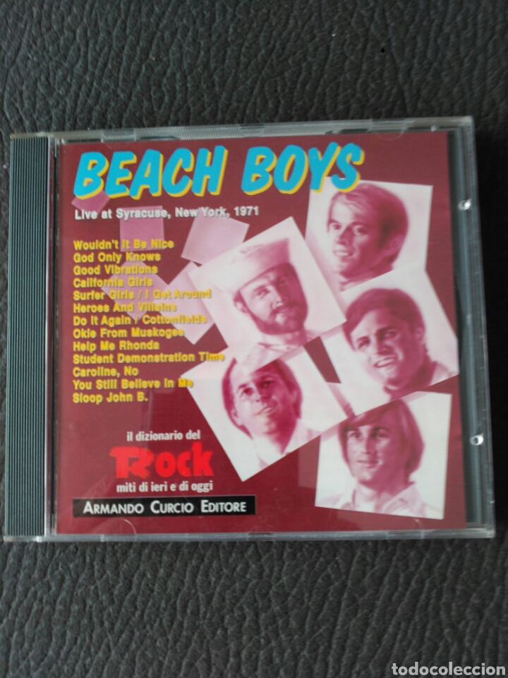 CDs de m&uacute;sica: BEACH BOYS CD LIVE AT SYRACUSE - Foto 1