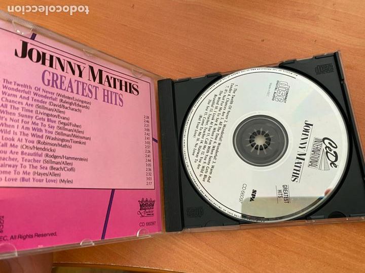 CDs de m&uacute;sica: JOHNNY MATHIS (GREATEST HITS) CD 16 TRACK (CDIM1) - Foto 2