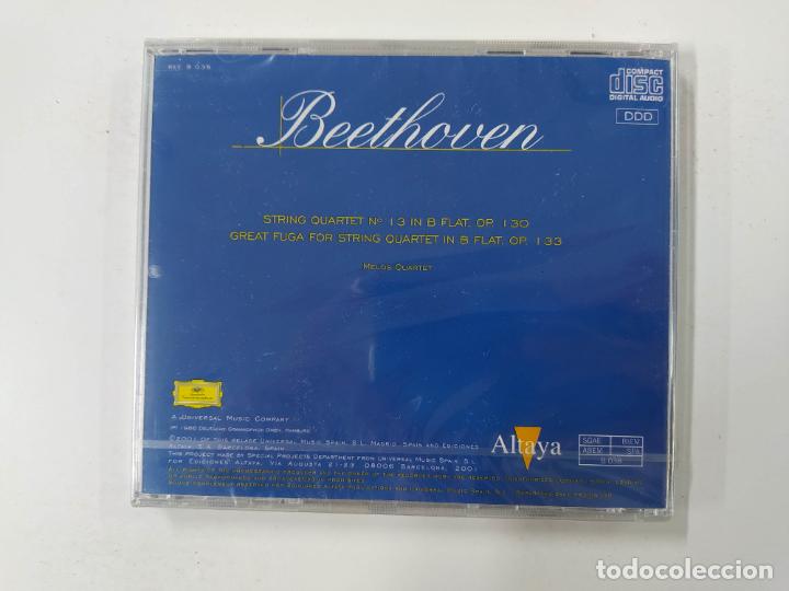 CDs de Música: TODO BEETHOVEN.CUARTETO DE CUERDA Nº 13 EN SI BEMOL MAYOR. CD. NUEVO. TDKCD145 - Foto 2 - 295545528