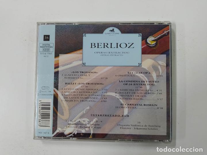 CDs de m&uacute;sica: BERLIOZ. OPERAS EXTRACTOS. CLASSICA LICORNE. CD. TDKCD145 - Foto 3