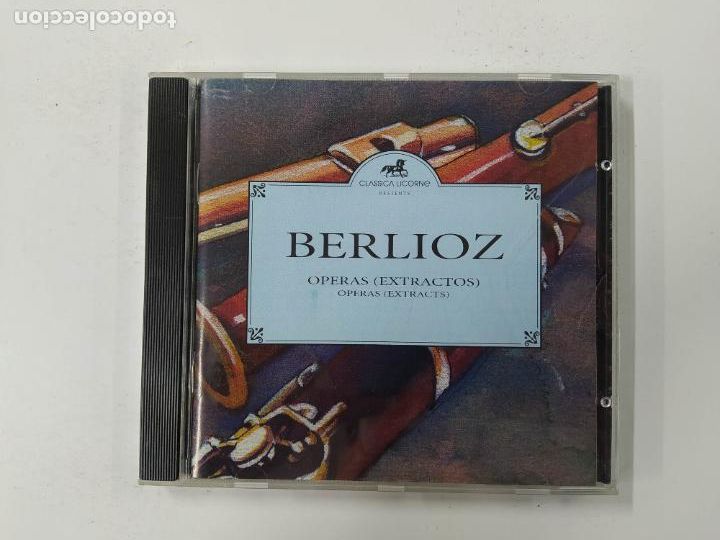 CDs de m&uacute;sica: BERLIOZ. OPERAS EXTRACTOS. CLASSICA LICORNE. CD. TDKCD145 - Foto 1
