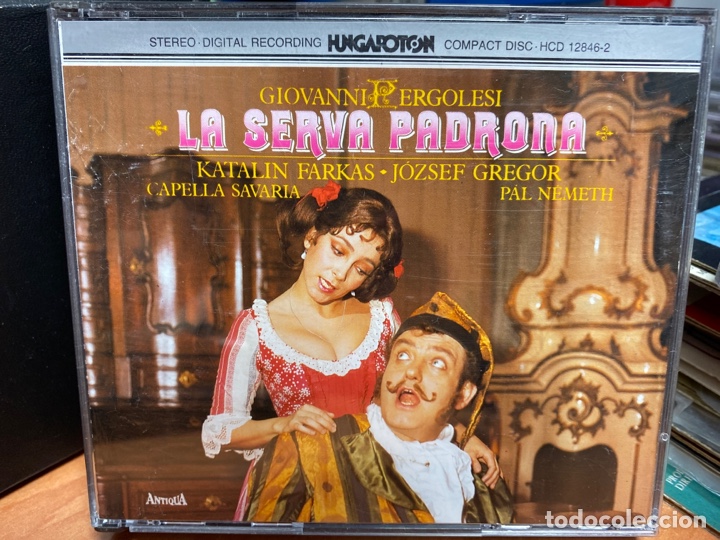 CDs de m&uacute;sica: Pergolesi - P&aacute;l N&eacute;meth - La Serva Padrona (CD) - Foto 1