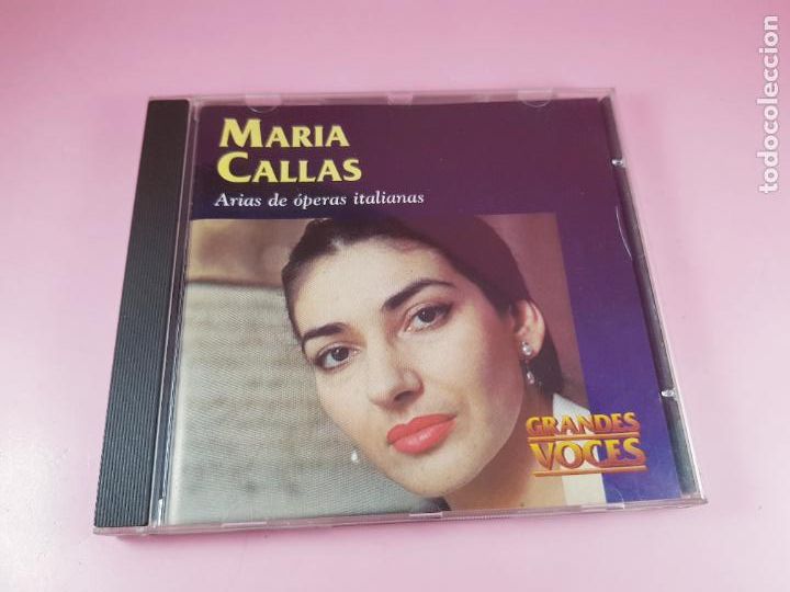 CDs de M&uacute;sica: cd-Mar&iacute;a Callas-arias de &Oacute;peras Italianas-Grandes Voces-coleccionistas-EMI Classic-Excelente