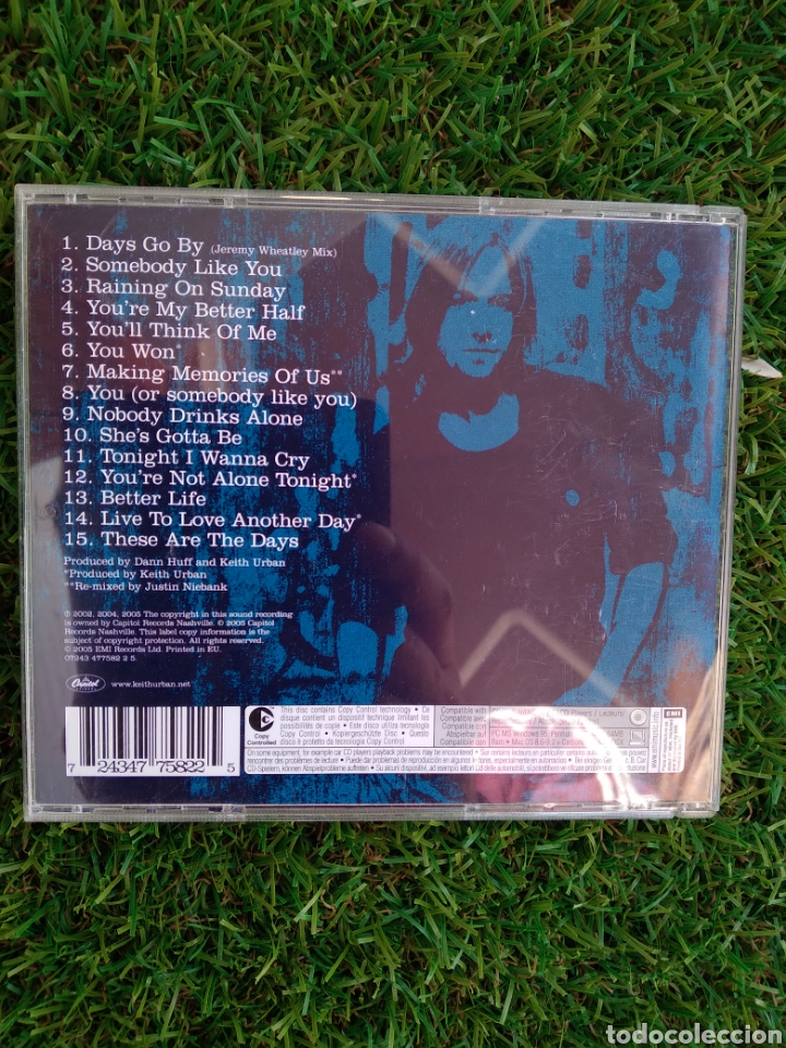 CDs de m&uacute;sica: Cd -KEITH URBAN &rdquo;DAYS GOBY&rdquo; - Foto 2