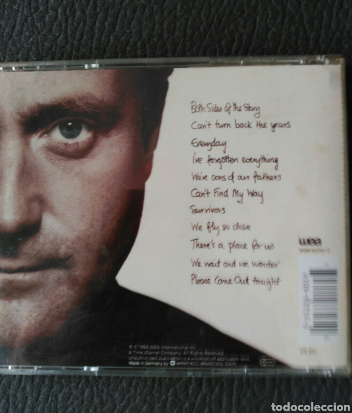 CDs de m&uacute;sica: PHIL COLLINS CD BOTH SIDES - Foto 2