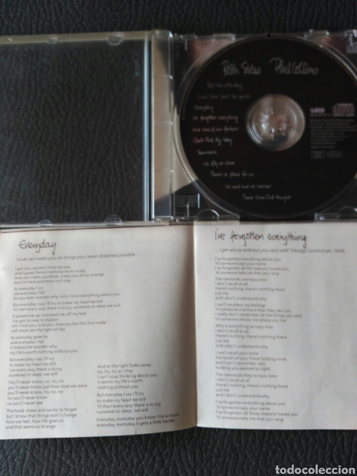 CDs de m&uacute;sica: PHIL COLLINS CD BOTH SIDES - Foto 6