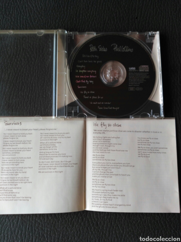 CDs de m&uacute;sica: PHIL COLLINS CD BOTH SIDES - Foto 8