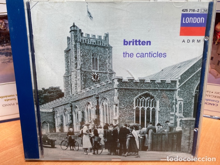 CDs de m&uacute;sica: Britten - Benjamin Britten, Peter Pears - The Canticles (CD, Album) - Foto 1