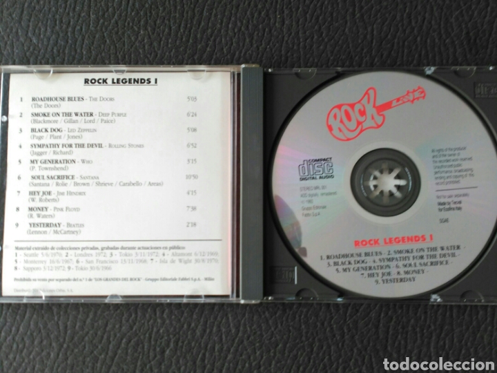 CDs de m&uacute;sica: CD ROCK & ROLL COL. GRANDES ROCK - Foto 2