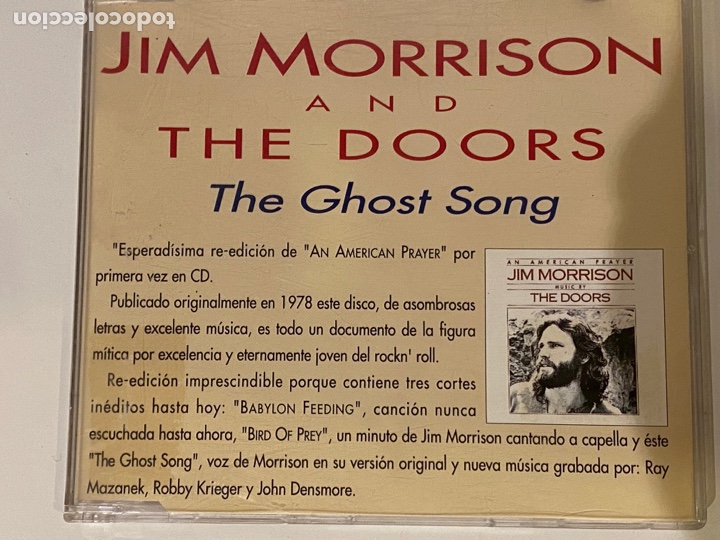 CDs de m&uacute;sica: Jim Morrison And The Doors RARO - Foto 1