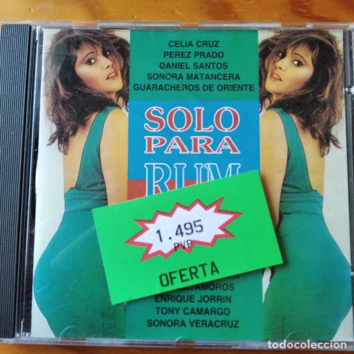 SOLO PARA RUMBEROS - CD - CON: ORQUESTA ARAGON, CELIA CRUZ, SONORA VERACRUZ, DAMASO PEREZ PRADO, MAT (Música - CD's Latina)