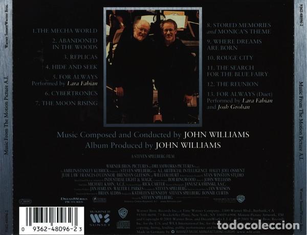 CDs de Música: A.I. ARTIFICIAL INTELLIGENCE / John Williams CD BSO - Foto 2 - 295881588