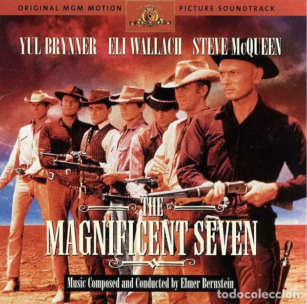 THE MAGNIFICENT SEVEN / ELMER BERNSTEIN CD BSO - RYKODISC (Música - CD's Bandas Sonoras)