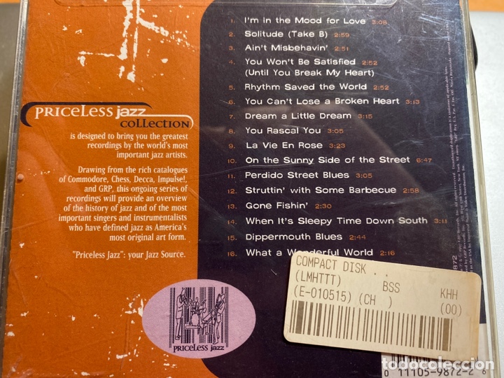 CDs de m&uacute;sica: Louis Armstrong - Priceless Jazz Collection (CD, Comp) - Foto 2