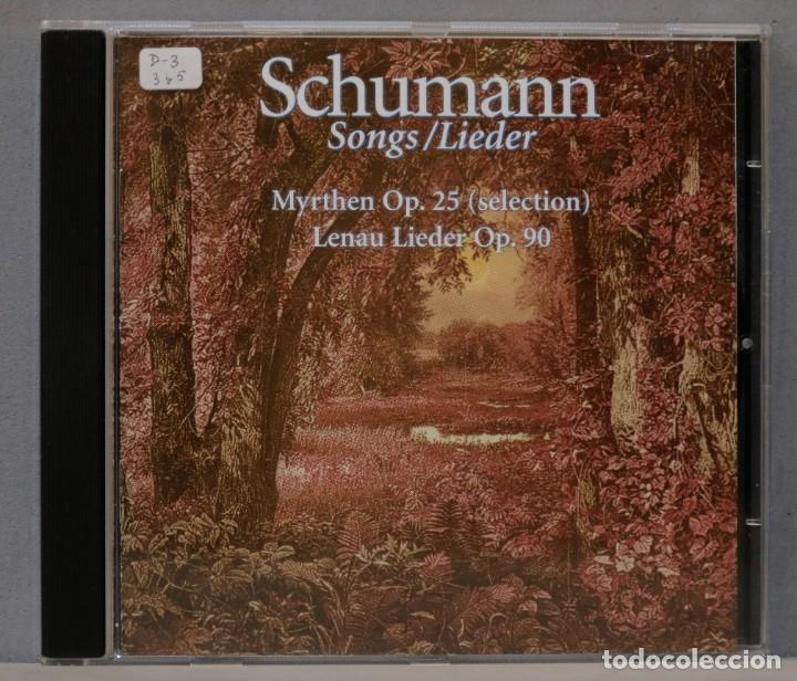 CDs de m&uacute;sica: CD.SCHUMANN. LIEDER. OP. 25. OP. 90 - Foto 1