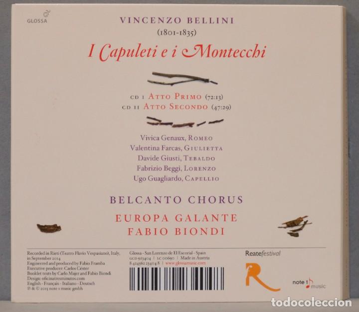 CDs de m&uacute;sica: CAJA CD. Bellini. I Capuleti e i Montecchi. BIONDI - Foto 2