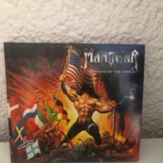 CDs de Música: MANOWAR-WARRIORS OF THE WORLD CD ORIGINAL METAL NEW RUSSIAN LIMITED EDITION + 2 BONUS TRACKS. Lote 295972393