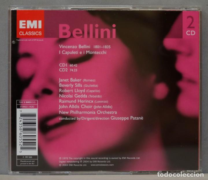 CDs de m&uacute;sica: 2 CD. Abbado. Messe Es-dur. Mass In E Flat Major. BELLINI - Foto 2