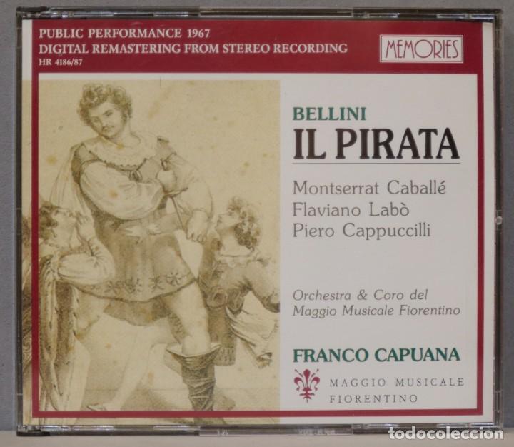 CD di Musica: 2 CD. IL PIRATA. BELLINI. CAPUANA