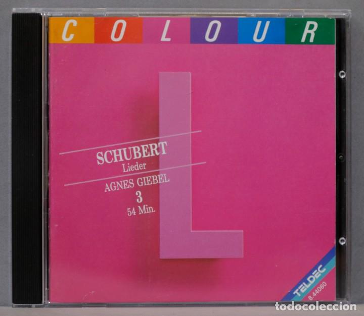 CDs de m&uacute;sica: CD. Schubert. Agnes Giebel. Lieder - Foto 1