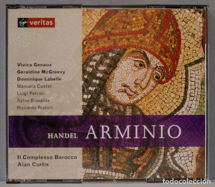 CDs de m&uacute;sica: 2 CD. Curtis. Arminio. HANDEL - Foto 1