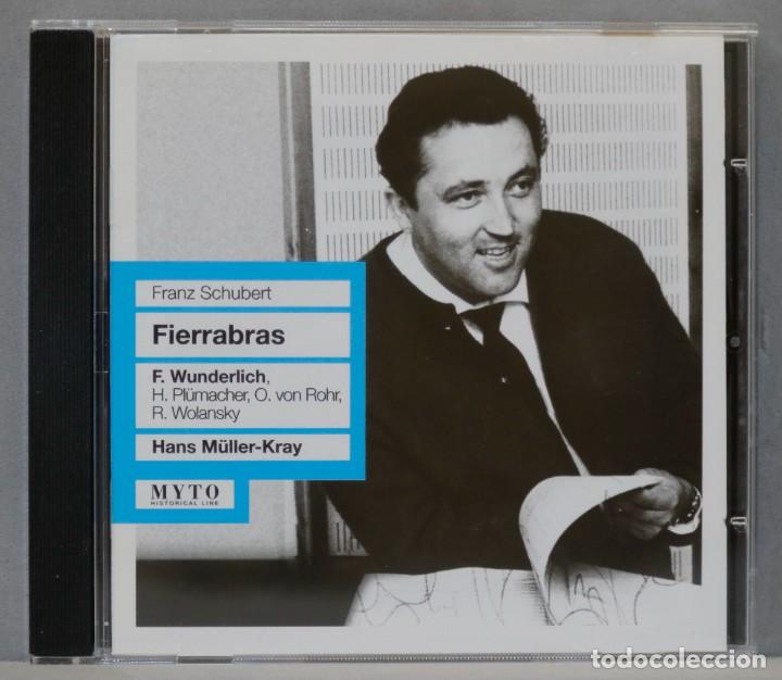 CDs de m&uacute;sica: CD. FIERRABRAS. SCHUBERT. MULLER-KRAY - Foto 1