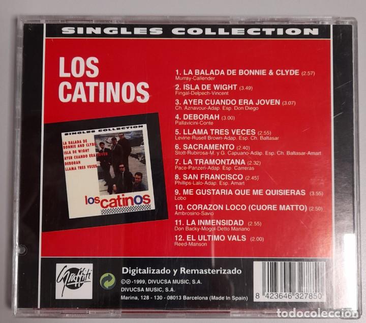 CDs de m&uacute;sica: LOS CATINOS - SINGLES COLLECTION - Foto 2