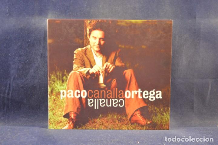 CDs de m&uacute;sica: PACO ORTEGA - CANALLA - 2 CD - Foto 1