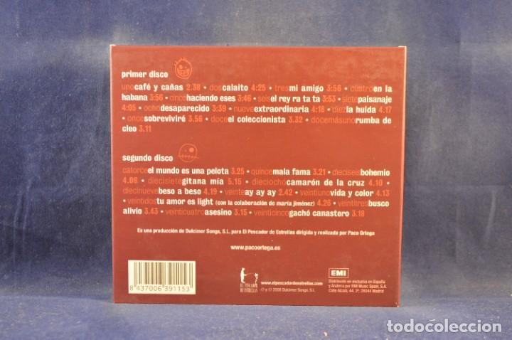 CDs de m&uacute;sica: PACO ORTEGA - CANALLA - 2 CD - Foto 2