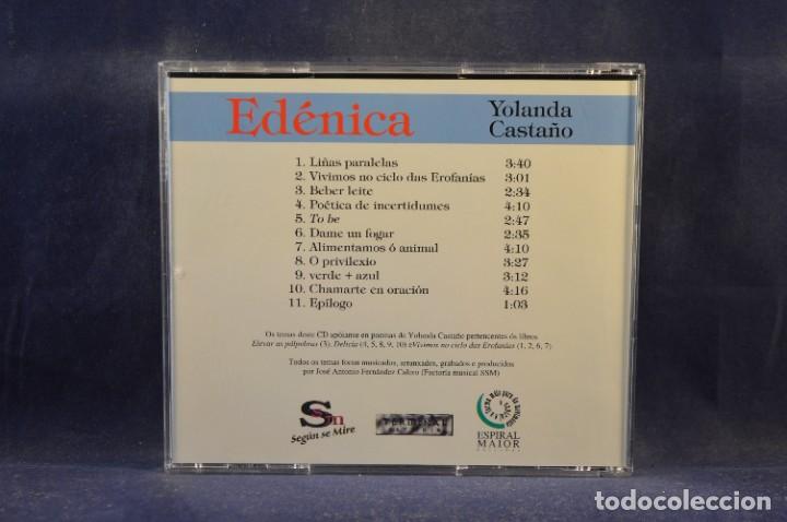 CDs de m&uacute;sica: YOLANDA CASTA&Ntilde;O - ED&Eacute;NICA - CD - Foto 2