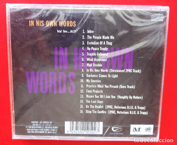 CDs de m&uacute;sica: 2PAC - IN HIS OWN WORDS CD - Foto 2