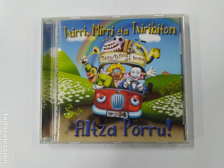 CDs de Musique: TXIRRI, MIRRI ETA TXIRIBITON. ALTZA PORRU! CD. TDKCD147