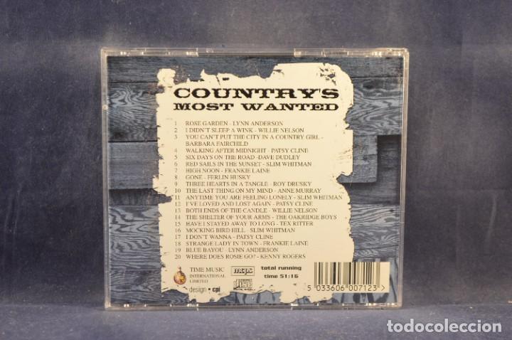 CDs de m&uacute;sica: VARIOUS - COUNTRYS MOST WANTED - CD - Foto 2
