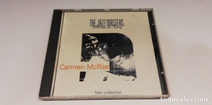 Music CDs: B1C- Carmen McRae - The Jazz Masters 100 anos De Swing- CD DISCO NUEVO