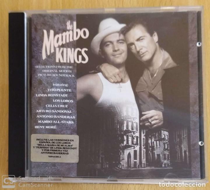 B.S.O. THE MAMBO KINGS - CD 1992 (CELIA CRUZ, BENY MORE, ANTONIO BANDERAS, TITO PUENTE, LOS LOBOS..) (Música - CD's Bandas Sonoras)