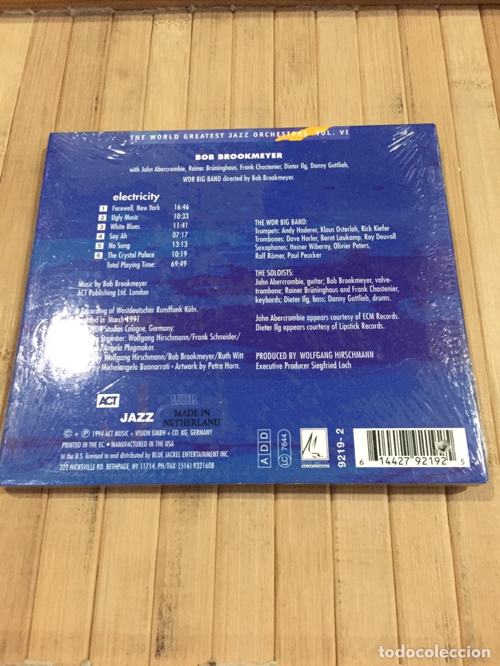 CDs de m&uacute;sica: Electricity Bob Borookmeyer CD - Precintado - - Foto 2