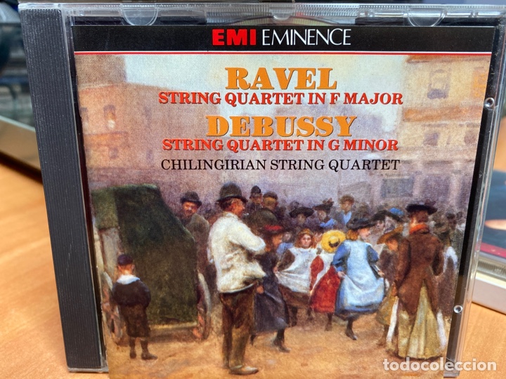CDs de m&uacute;sica: Ravel / Debussy / Chilingirian String Quartet - String Quartets (CD, Album) - Foto 1