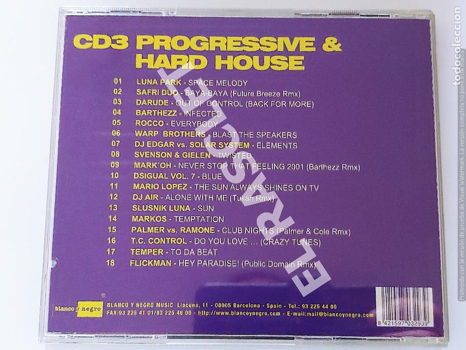 CDs de m&uacute;sica: CD MUSICA - PROGRESSIVE CD 3 - Foto 3