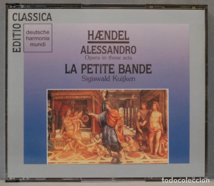 CDs de m&uacute;sica: 3 CD. Alessandro. Opera In Three Acts. HAENDEL - Foto 1