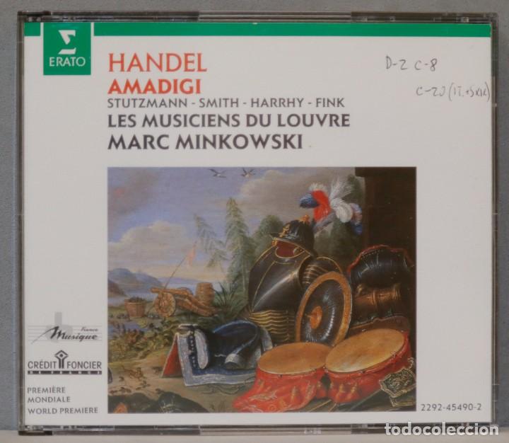 CDs de m&uacute;sica: CD. Minkowski. Amadigi. HANDEL - Foto 1