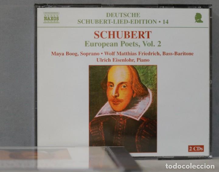 CDs de m&uacute;sica: 2 CD. SCHUBERT. EUROPEAN POETS - Foto 4