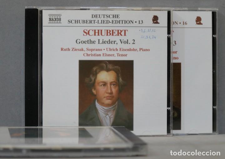 CDs de m&uacute;sica: 3 CD. SCHUBERT. GOETHE LIEDER. LAUX. BASTLEIN - Foto 3