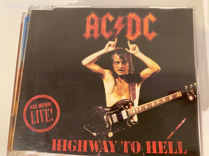 CDs de m&uacute;sica: Cd single ACDC Highway to hell